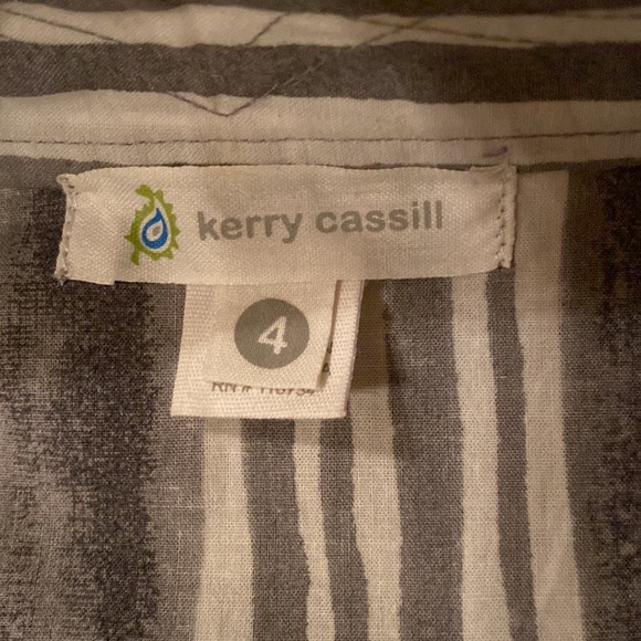 Kerry Cassill Wrap Cotton Dress - Picture 15 of 16